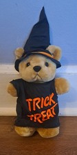 Trick Or Treat Halloween Teddy Bear Excellent Condition