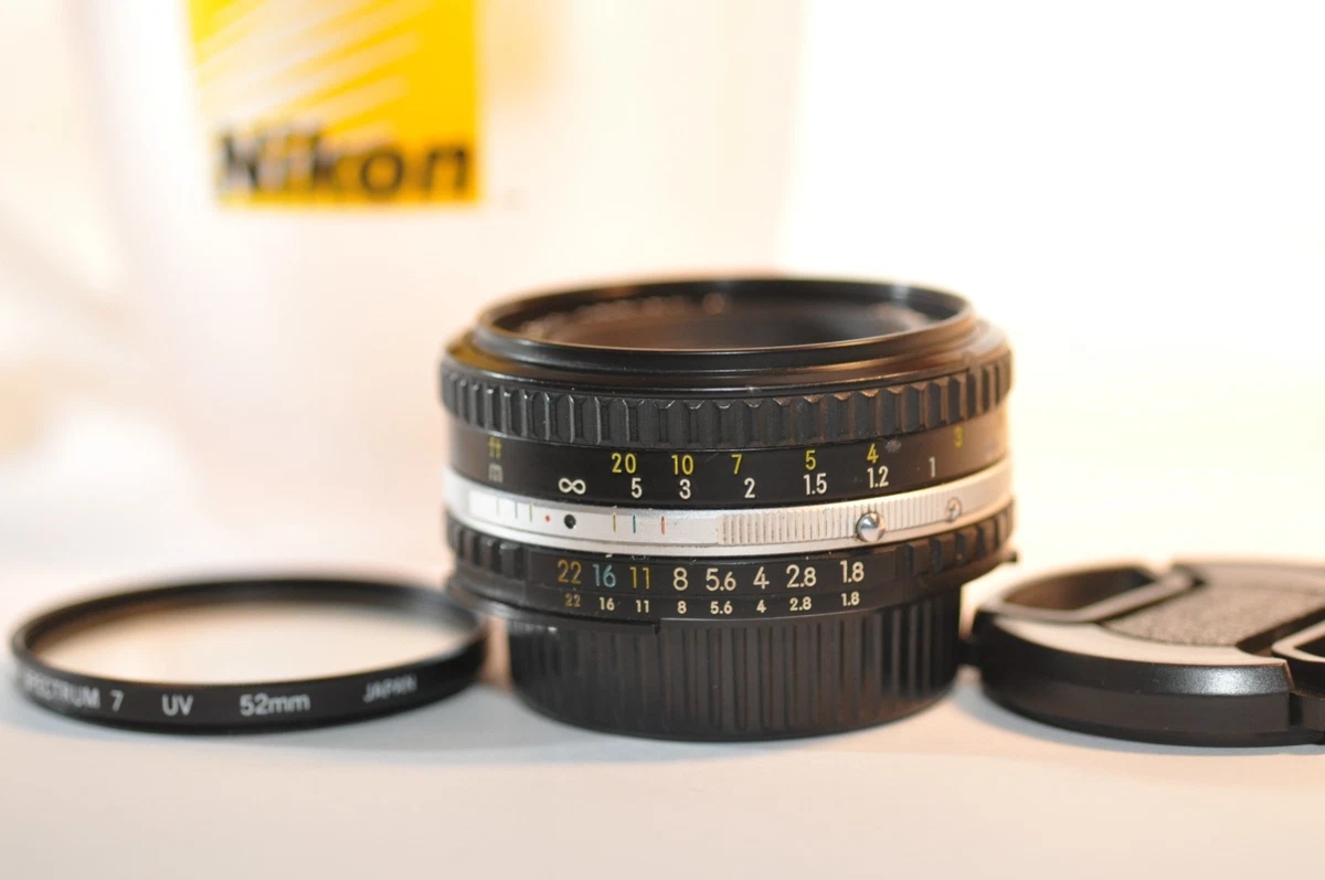 Nikon AI-S f/1.8 Camera Lenses 50mm Focal for sale - eBay
