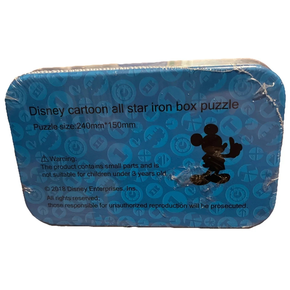 New, Sealed! Disney Cartoon Thomas & Friends 60 Pcs Jigsaw Puzzle in Metal Tin - Image 2 of 3