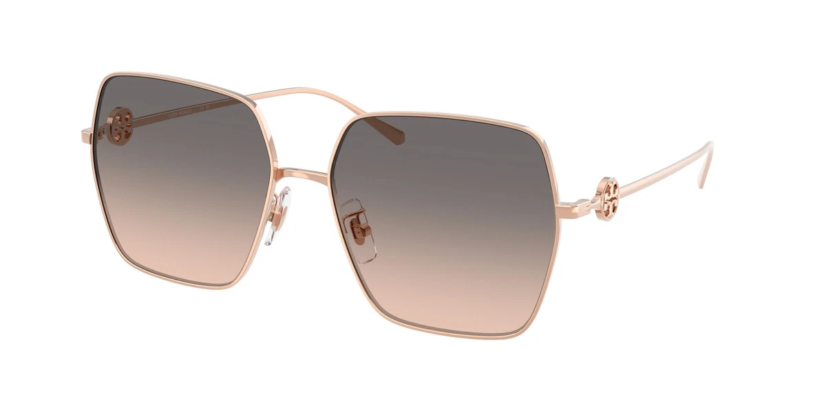 New Tory Burch Kira TY7196U Pearlized Pink Rectangle Sunglasses 1947/73 Tory Burch Pink Sunglasses for Women for sale | eBay main image 3