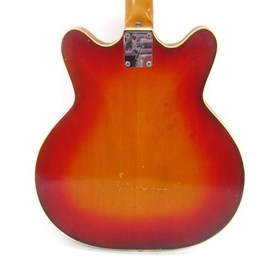 Acoustic Electric Guitar Fender Coronado II 1967 Cherry Sunburst S