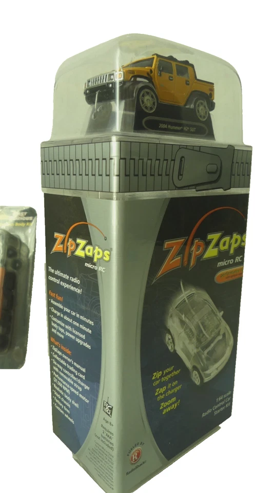 Radio Shack ZipZaps Micro RC 2004 Hummer + Fast Furious Body Kit NEW Sealed Lot - Image 3 of 4