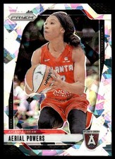 Aerial Powers Cracked Ice #37 2024-25 Panini Prizm WNBA Card Atlanta Dream