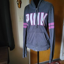 Victoria  s Secret PINK Full Zip Hoodie Size Small