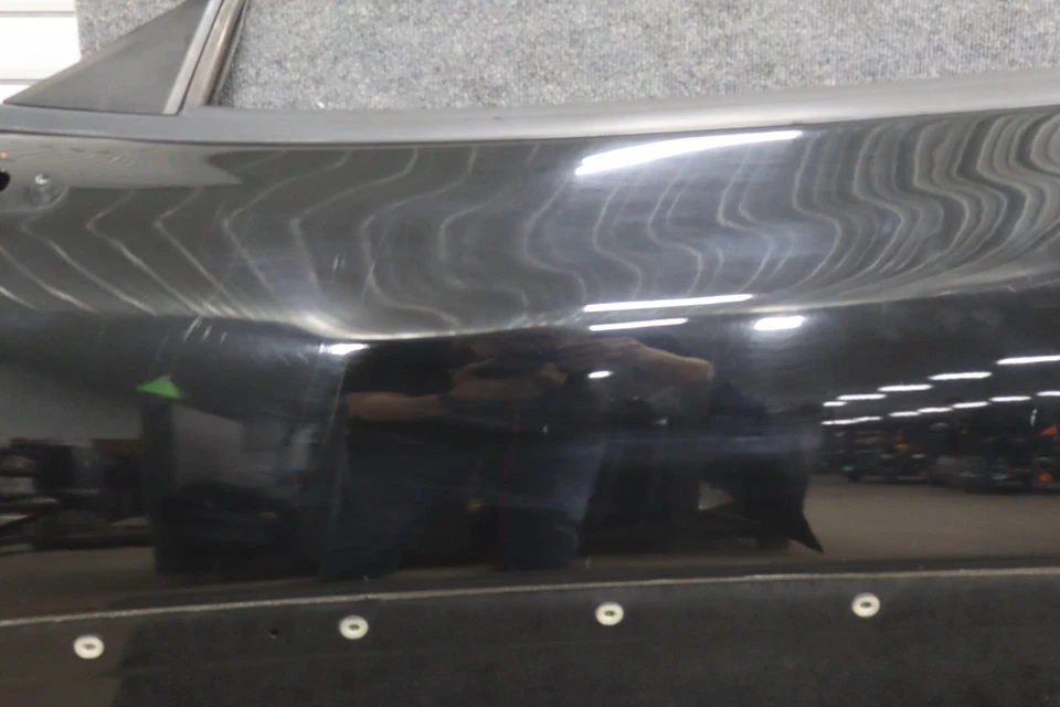 91-99 Mitsubishi 3000GT Driver Left LH Door Shell (Sable Black X94) - Image 4 of 4