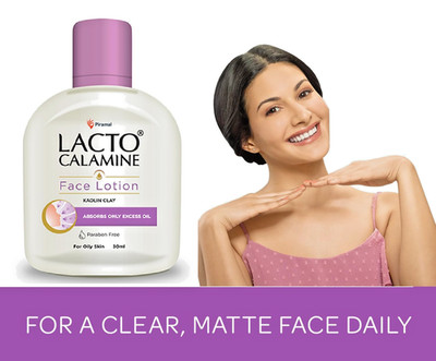 Face Lotion- Lacto Calamine Oil Balance Skin Daily face care Nourishing 30ml