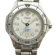 SEIKO SCUBA 200M 7N35-6000 Quartz Diver Watch Air Diver JDM Men's Japan.s