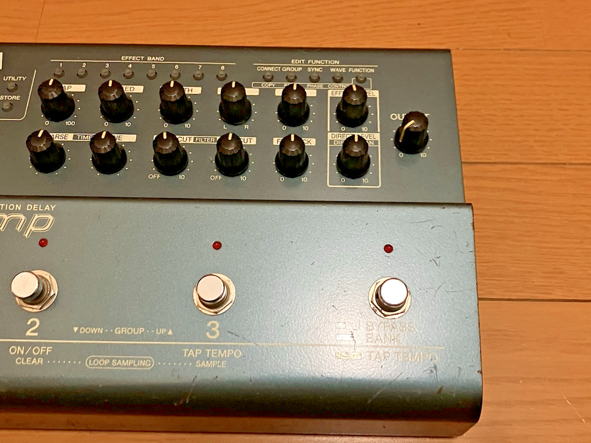 Yamaha UD Stomp Modulation Delay Digital Effects Processor w