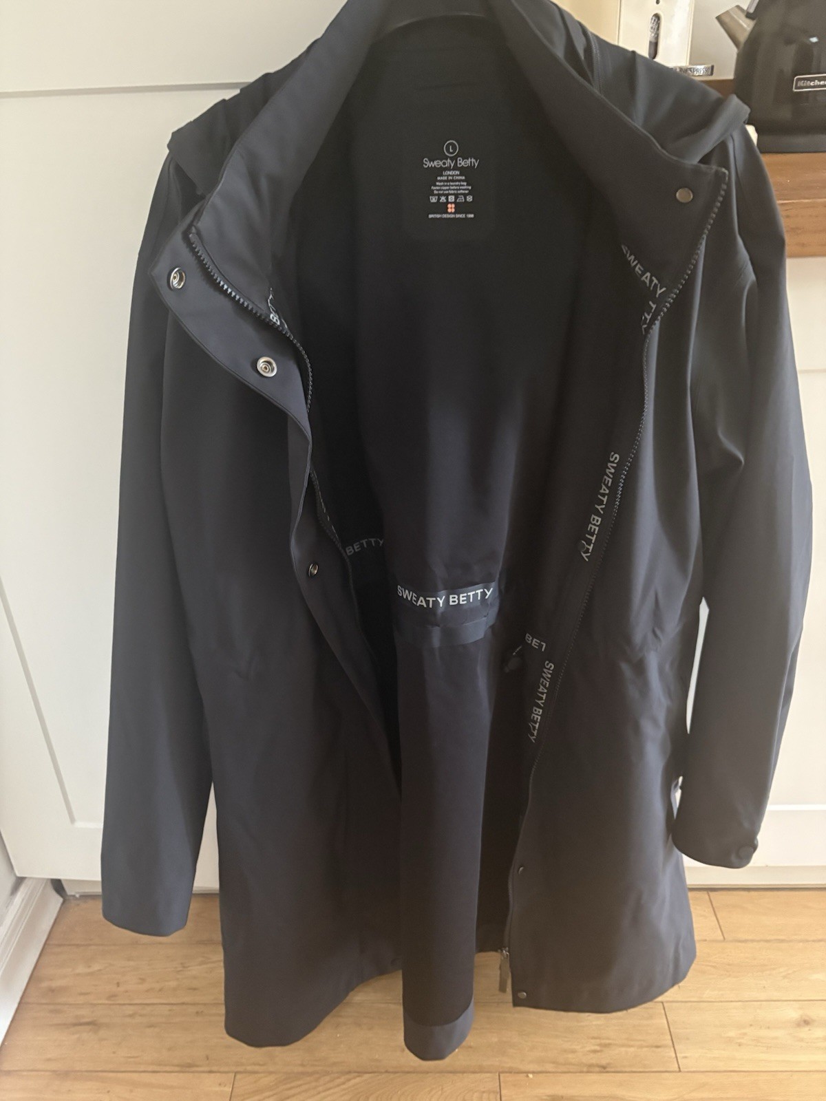 Sweaty Betty Guide Long Line  Waterproof Parka  Coat image 3