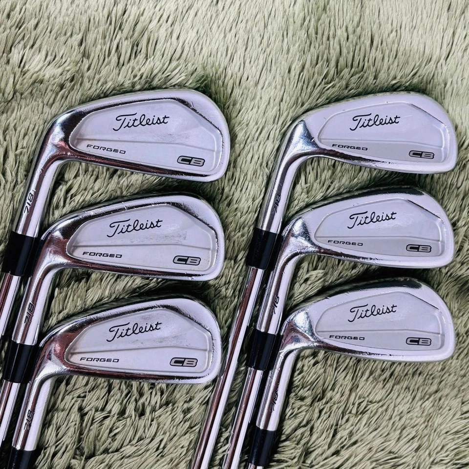 Lefty Titleist 718 CB Irons #5-9,Pw(6Clubs)/NSPRO 950GH Steel/Flex:Regular - Image 3 of 4