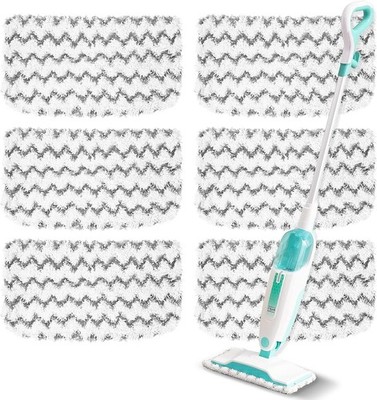 6 Pack Steam Mop Replacement Pads for Shark S1000 S1000A S1000C Washable