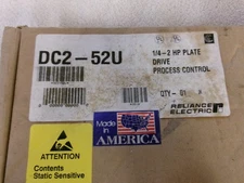 NIB Reliance Electric 1/4-2 HP Plate Drive Process Control   DC2-52U