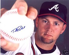 TODD REDMOND ATLANTA BRAVES SIGNED 8X10 PHOTO W/COA