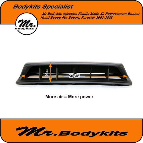 Capó Mr Bodykits hecho en plástico para Subaru Forester 2002-2008 SG 79V - Imagen 1 de 8