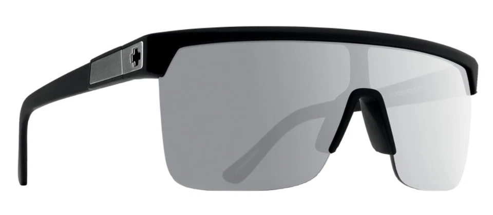 Gafas de sol Spy Optic FLYNN 5050 - Negro mate suave / HD+ POLARIZADO Silver Spectr