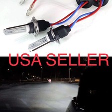 2x H7 Oem White 4300k 55w Hid Replacement Bulbs 4 Xenon Conversion Kit Fits Opt7
