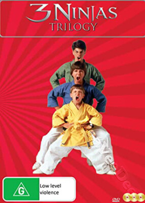 3 Ninjas Trilogy NEW PAL/NTSC 3-DVD Set Charles T. Kanganis