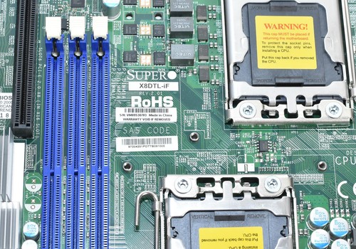 Supermicro X8DTL-iF Dual Intel 5500/5600 Xeon LGA1366 ATX Server Motherboard - Picture 3 of 3