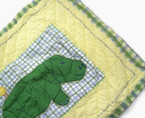 Pottery Barn Kids At the Zoo Animal Hippo Bird Standard Pillow Cover Sham S2 - Picture 5 of 6