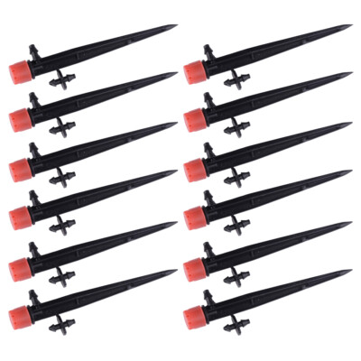 50Pc Drip Emitter Sprayer 360 Degree Adjustable Water Flow Irrigation Dripper