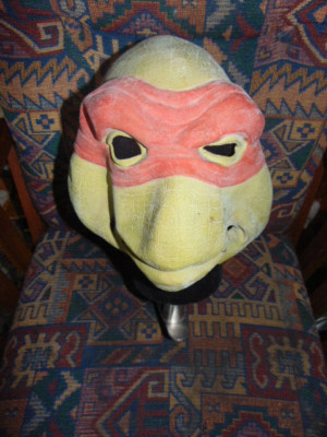 RARE / Don Post / Raphael NINJA TURTLE MASK New with Tag | eBay