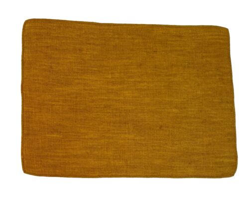 8 Vtg DANSK Placemats Napkin Finnish Accent 100% Linen Ritva Puotila Topaz 3 NWT - Picture 8 of 12