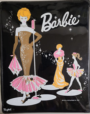 Mattel 1962 Barbie Double Wardrobe Doll Case Ponytail Black - CASE ONLY CC1017