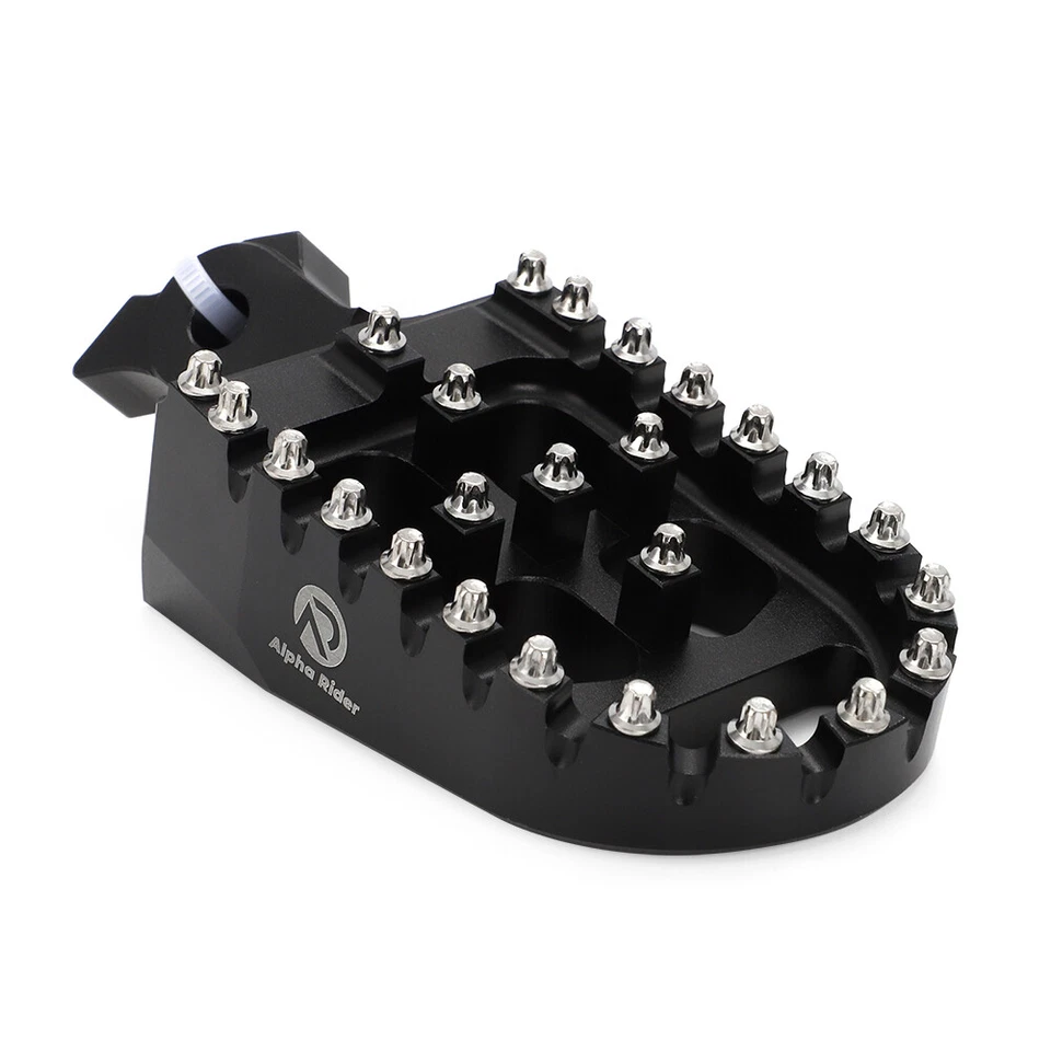 Clavijas de pie con herrajes KLR650 Traveler Adventure 1987-2023 para Kawasaki KLR 650 Foto 4 de 4