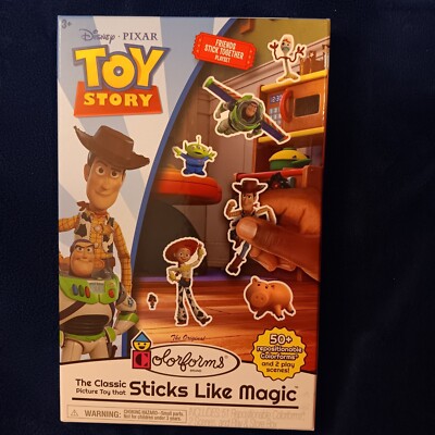 Colorforms Disney Toy Story Box Set Pieces Stick Like Magic