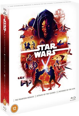 Star Wars Prequel Trilogy Box Set Blu-ray (Episodes 1-3) Region Free