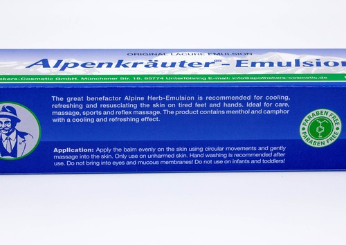 Alpenkrauter Emulsion Herbal Massage Gel for Joint, Back Pain - 200ml x 4 - Picture 6 of 10