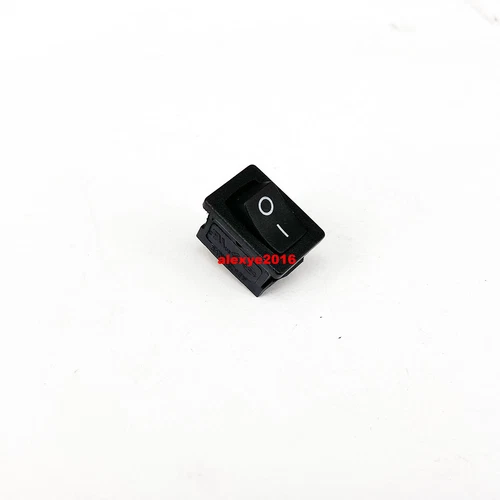 1 PCS BAOKEZHEN SC768 2 Pins ON-OFF Maintained 2 Positions Switch Black
