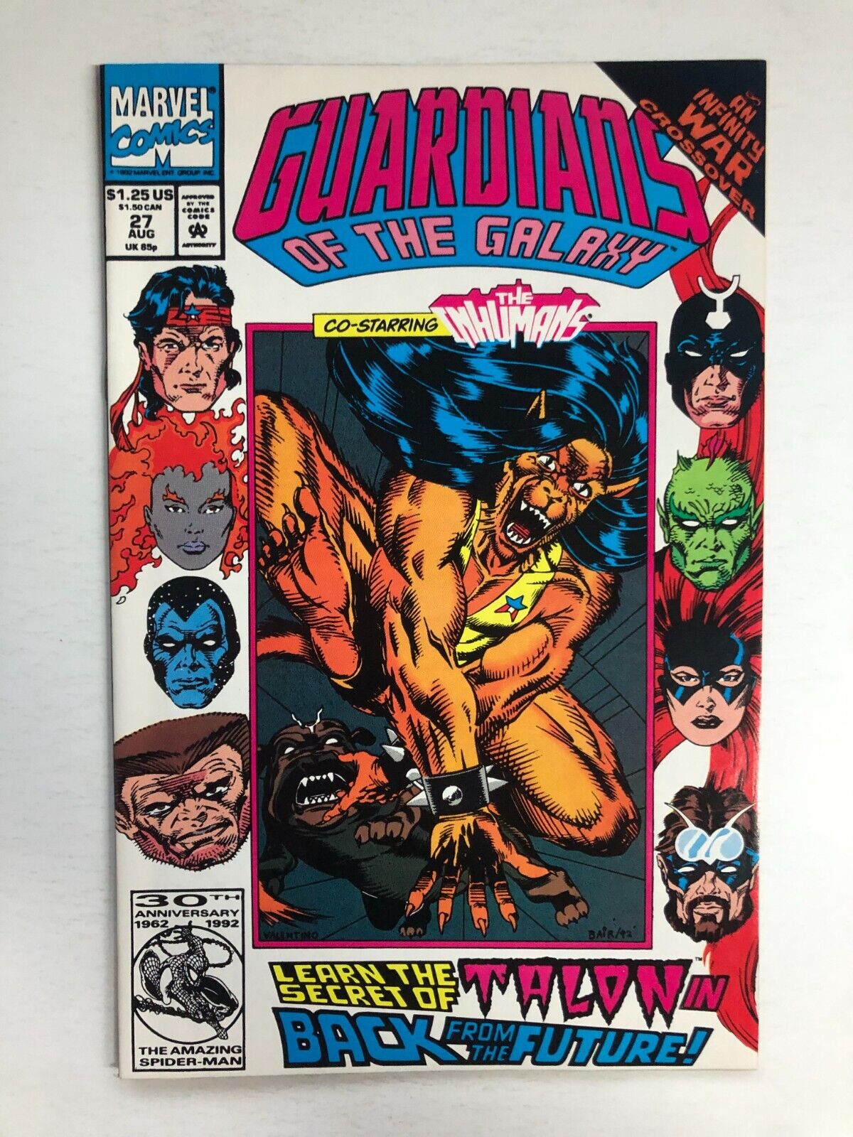 Guardians of the Galaxy #27 - Jim Valentino - 1992 - Marvel Comics