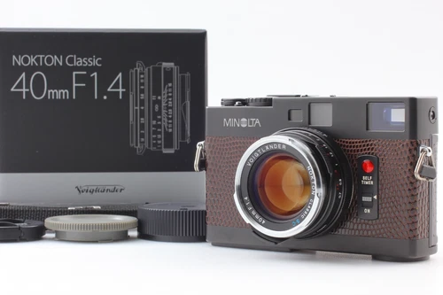 CLA’d 2024 [Top MINT] Minolta CLE Lizard Film Camera NOKTON 40mm f/1.4 SC JAPAN