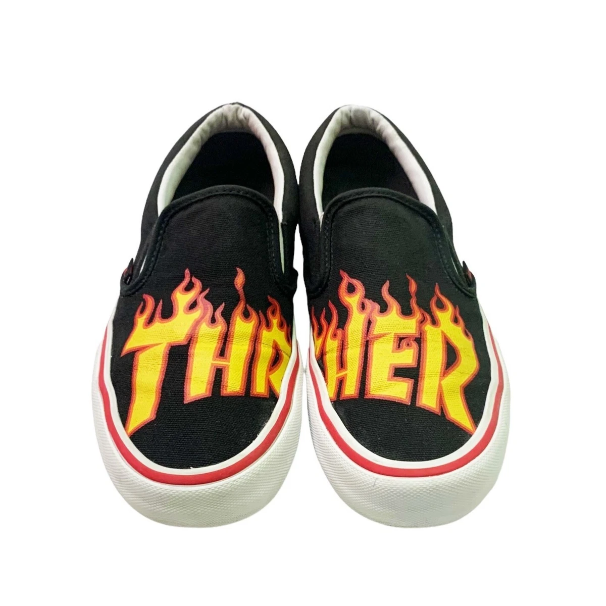 Vans Thrasher Pro Slip-On Skateboard Shoes Size 8.5 | eBay