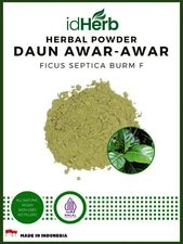 [idHerb] POWDER Septic Fig Leaves Hauili Fig Tree Ficus Septica Organic WildCraf