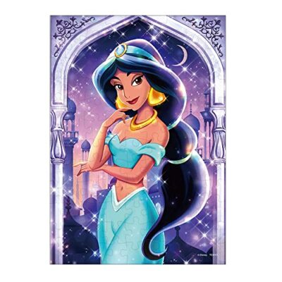 Disney - Jasmine 　3点 Disney Enchanted Jasmine 108 Piece Jigsaw Puzzle Tenyo JAPAN