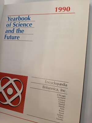Encyclopaedia Britannica Science and the Future 1990 Yearbook