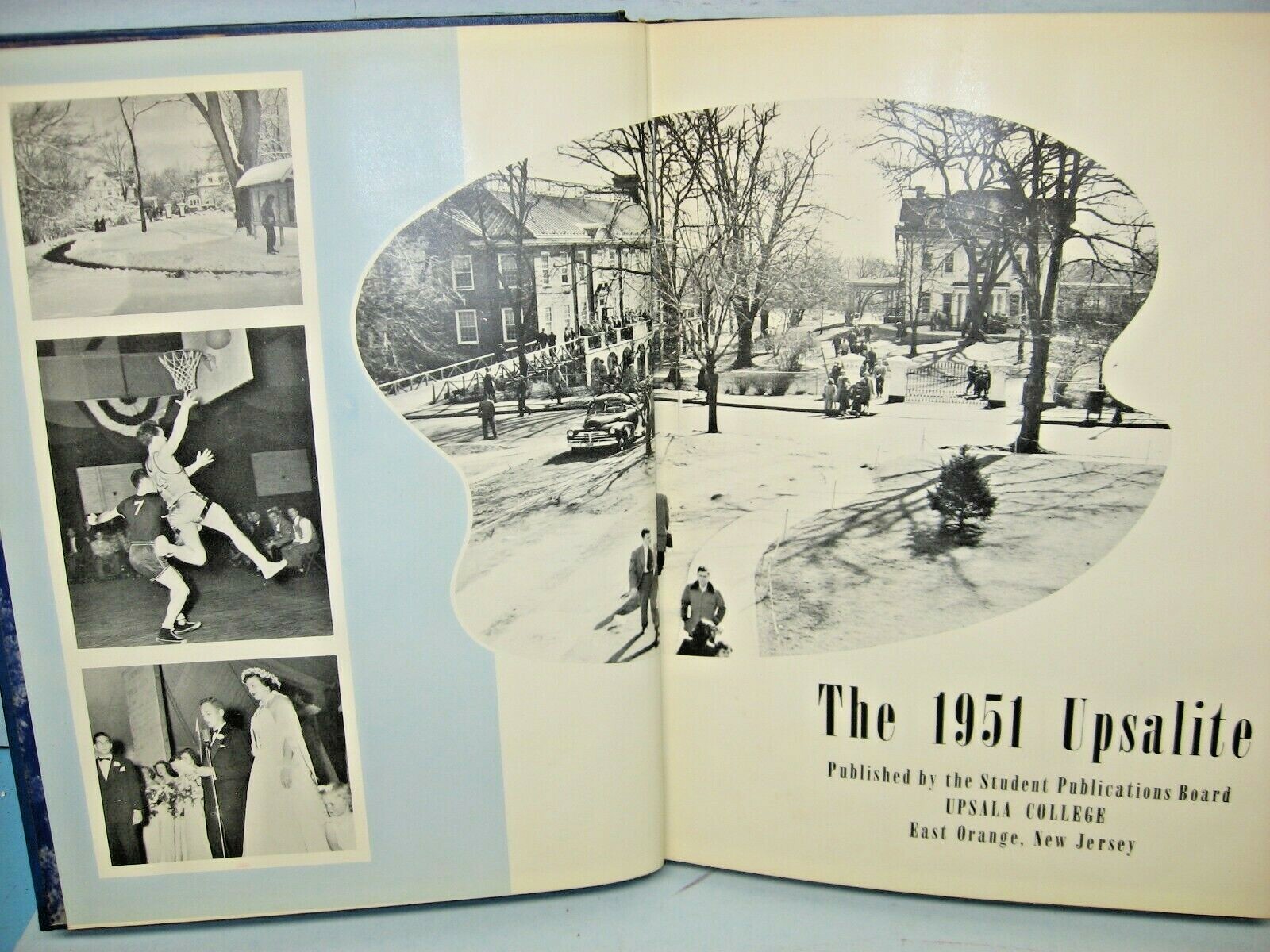 1951 Upsalite, Upsala College, East Orange, New Jersey Yearbook eBay
