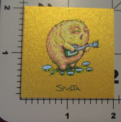 MARQ SPUSTA Mini Micro Handbill Print Poof Player Mushroom b poster art