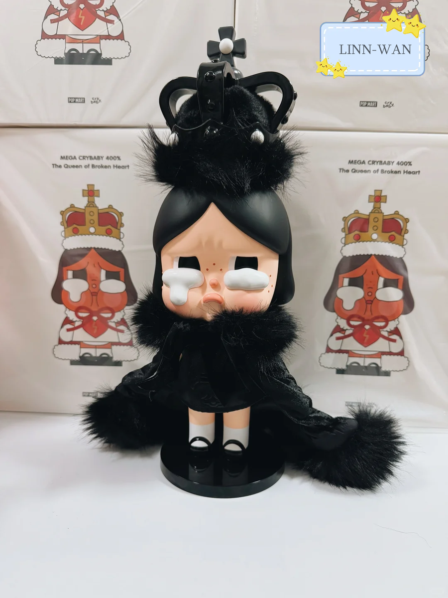 Genuine POP MART Mega Crybaby 400% Heartbreak Queen Limited Genuine POP MART Mega Crybaby 400% Heartbreak Queen Limited