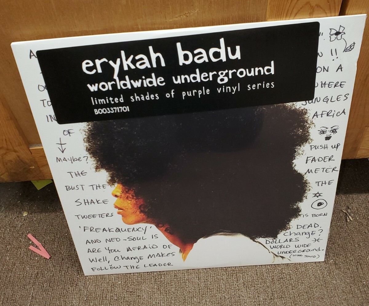 Etykah Badu Worldwide Underground. Purple Vinyl lp | eBay