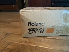 Roland V-Drums CY-6 Electronic Cymbal Pad Crash/Ride New