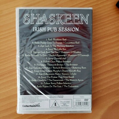 (未使用･未開封品)Shaskeen: Irish Pub Sessions / [DVD] SHASKEEN: IRISH PUB SESSION DVD NEW! | eBay UK