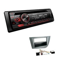 Pioneer Autoradio Bluetooth Spotify FüR Seat Leon 2005-2009 Anthrazit Mit Canbus