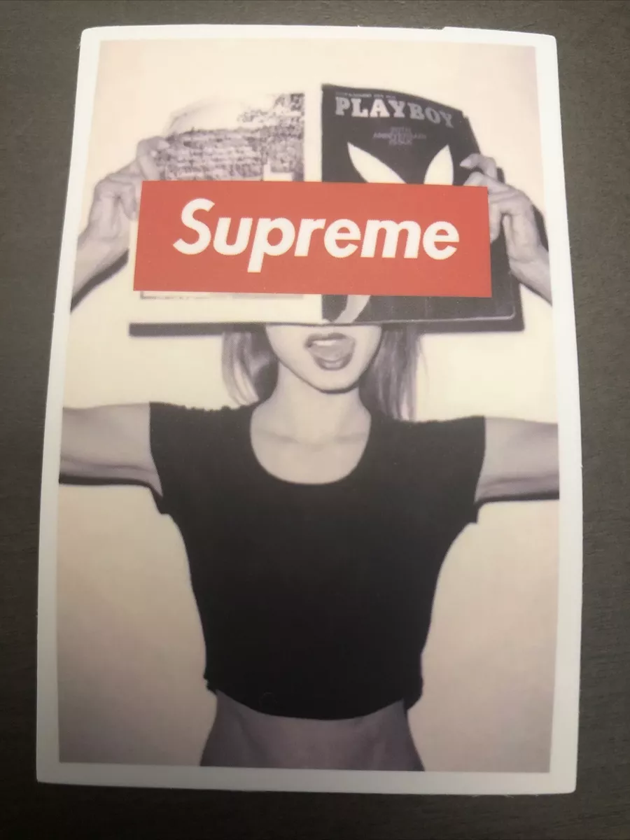 Supreme Playboy Louis Vuitton Box Logo Stickers