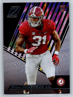 2023 Panini Chronicles Draft Picks #10 Will Anderson Jr. Zenith