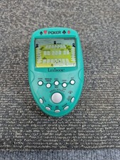 Lexibook Electronic Poker Challenge Handheld Game 6 in1 Texas Holdem 3 Card Stud