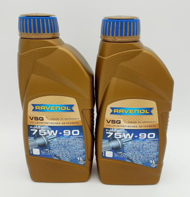 22,95 /l Ravenol VSG SAE 75W-90 2 Ltr vollsyn Universal Getriebeöl GL-4 / GL-5 g