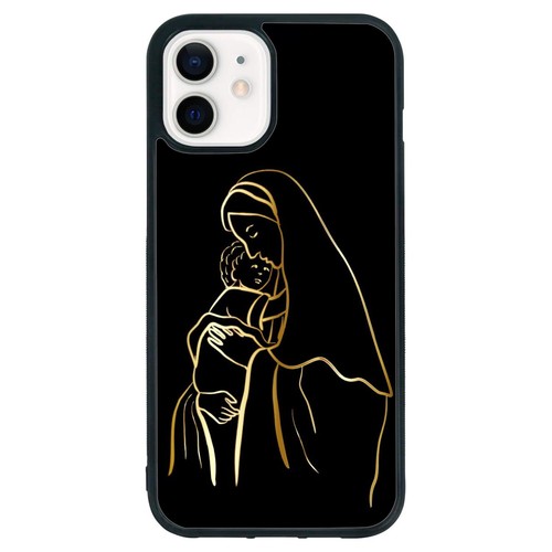 For iPhone SE XS XR Max 5 6 7 8 Plus Virgin Mary Blessed Mother Anti fingerprint - Picture 6 of 25